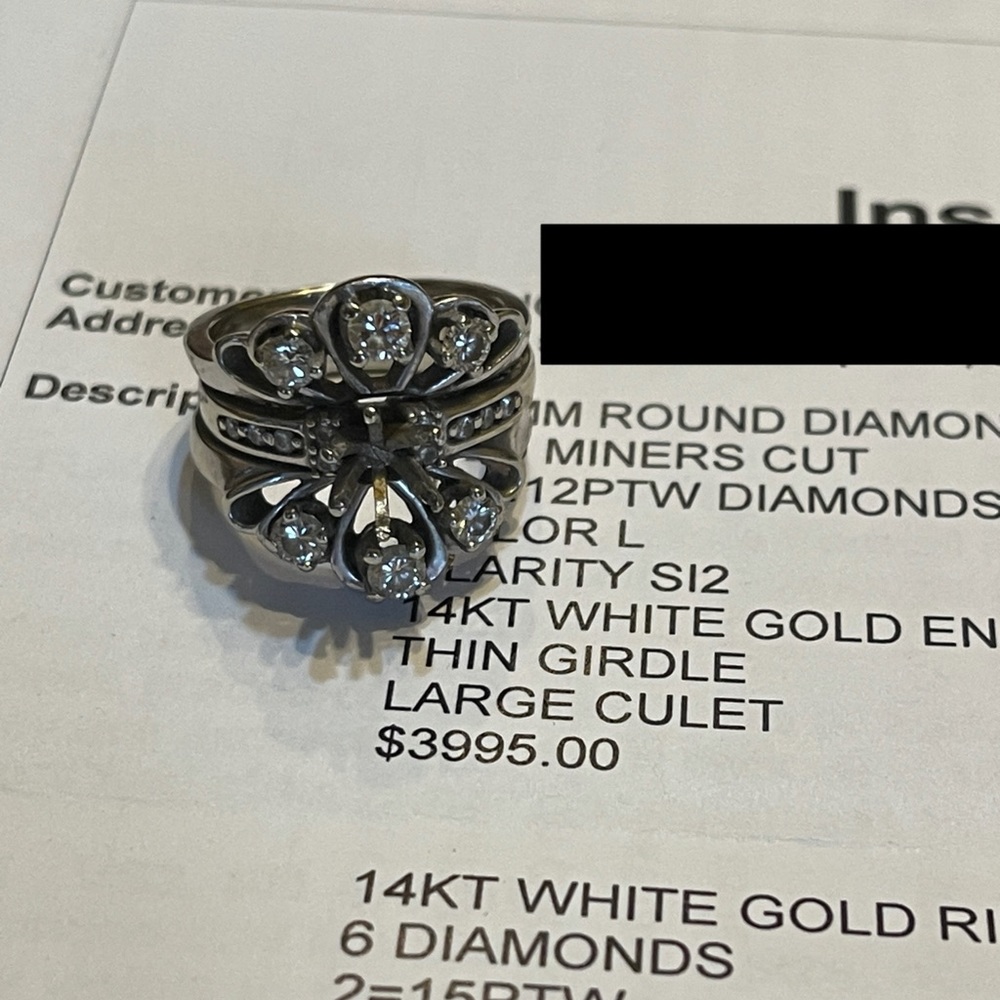Diamond Engagement/Wedding Set